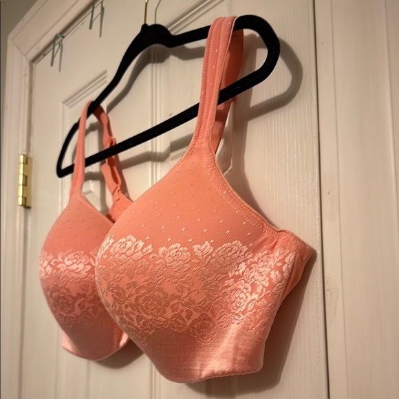 Soma Stunning Support Balconette Coral Lace Bra - Picture 3 of 6